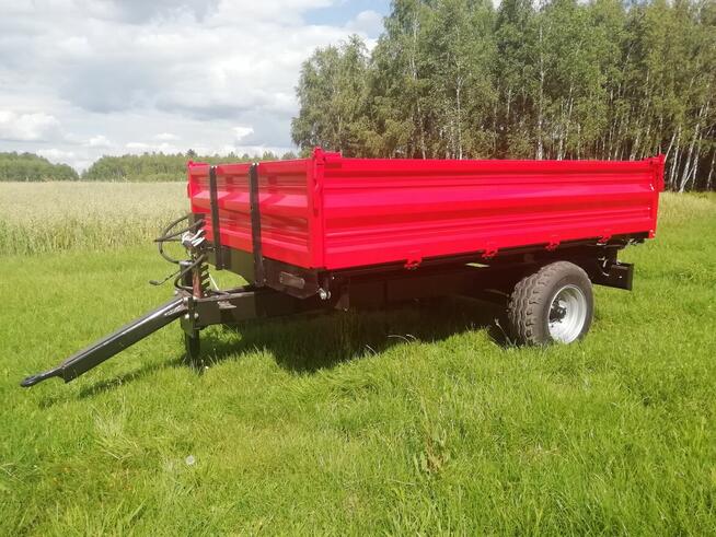 Przyczepa jednoosiowa Euro-Masz 3t wywrotka 3 tonowa