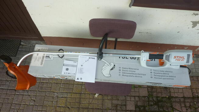 Kosa elektryczna Stihl FSE 81 moc 1000W.Kompletna, nieużywana