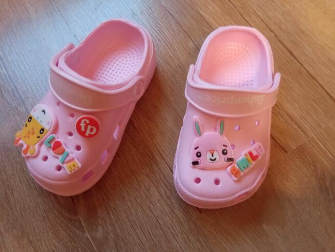 klapki basenowe/plażowe dziecięce Fisher-Price w rozm: 24