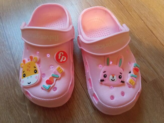 klapki basenowe/plażowe dziecięce Fisher-Price w rozm: 23