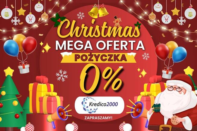 ŚWIĄTECZNA OFERTA POŻYCZKI 0% W KREDICO2000!