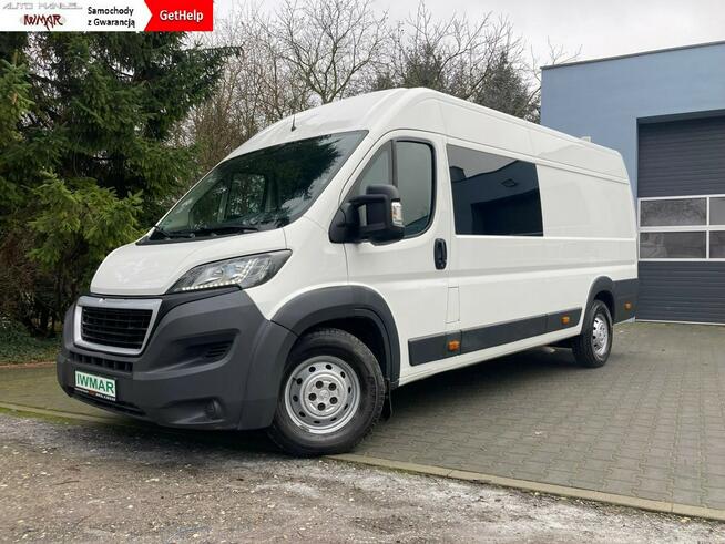 Peugeot Boxer 2.0 2017*2017*L4H2*Brygadówka*7 osobowy*Salon Polska*3t na haku