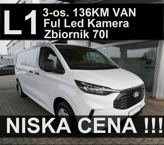 L1 Nowy Ford Custom 136KM L1  Dostępny od ręki Super Cena 1704zł
