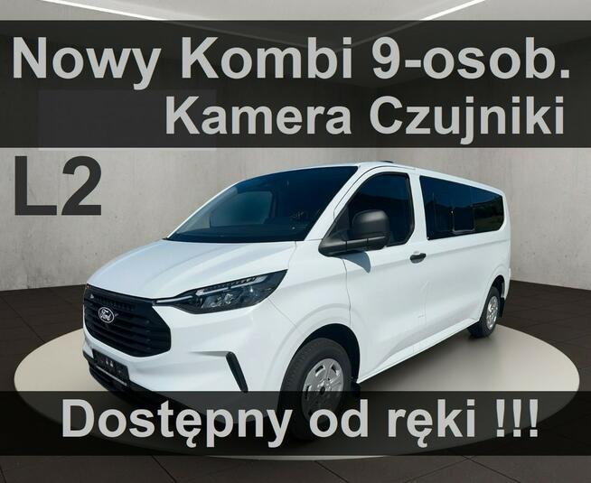 Ford Transit Custom Nowy Kombi L2 Trend 136KM Kamera Czujniki Dostępny od ręki ! 2134 zł