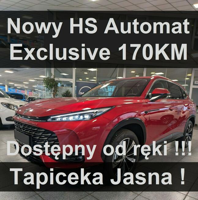 Nowy MG HS Exclusive 170KM Automat Kamera 360 Dostępnyodręki ! 1553zł