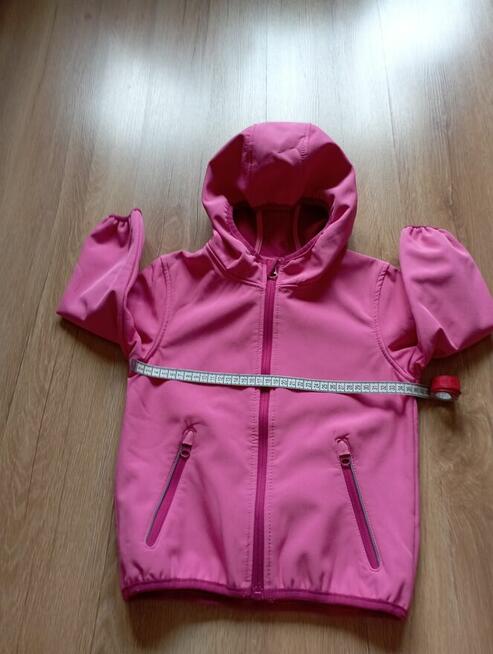 Kurtka różowa dziecięca na wiosnę SMYK w rozm. 98