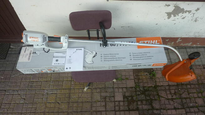 Kosa elektryczna Stihl FSE 81 moc 1000W.Kompletna, nieużywana