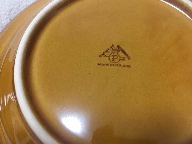 Stare talerze talerzyki głębokie PRL Pruszków 20,8 cm