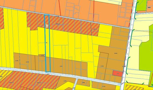 Działka budowlana/inwestycyjna 1,22ha, Łęczna