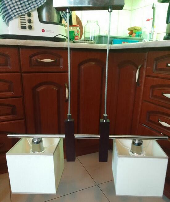 Lampa wisząca sufitowa Żyrandol , 2 x punkty świetlne E27