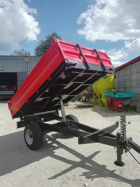 Przyczepa jednoosiowa Euro-Masz 3t wywrotka 3 tonowa