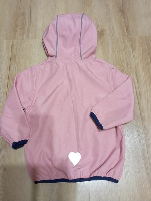 Kurtka różowa dziecięca na wiosnę SMYK w rozm. 86