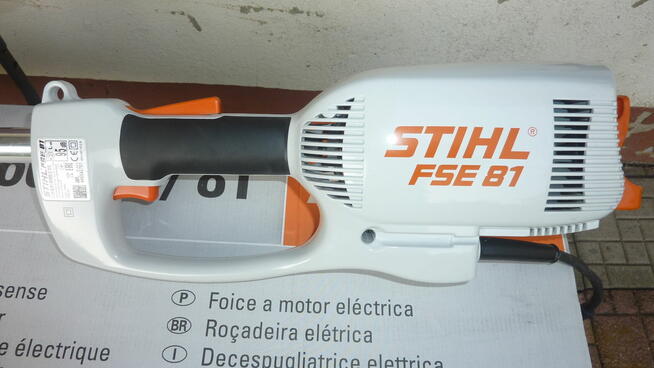 Kosa elektryczna Stihl FSE 81 moc 1000W.Kompletna, nieużywana