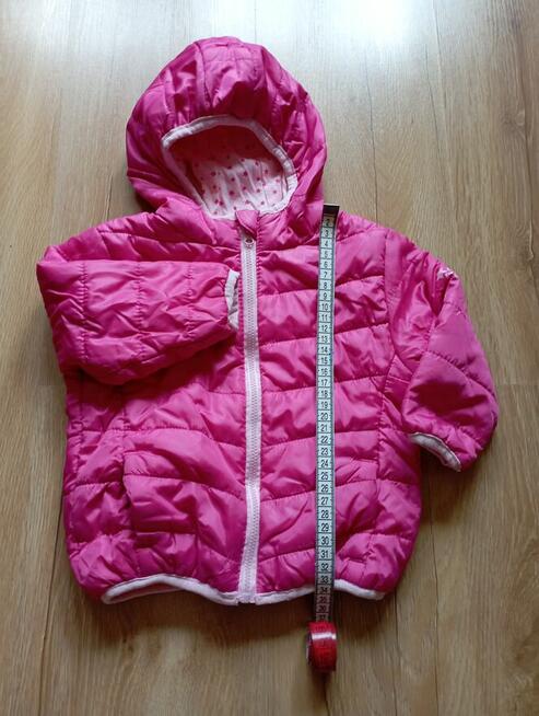Kurtka różowa wiosenno-jesienna SMYK w rozm. 80