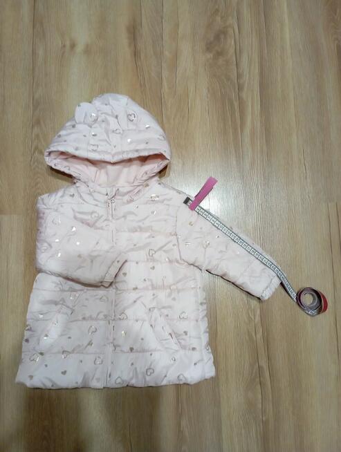 ciepła kurtka jesienno-zimowa dziecięca SMYK w rozm. 86