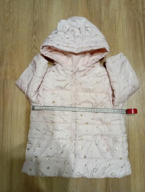 ciepła kurtka jesienno-zimowa dziecięca SMYK w rozm. 86