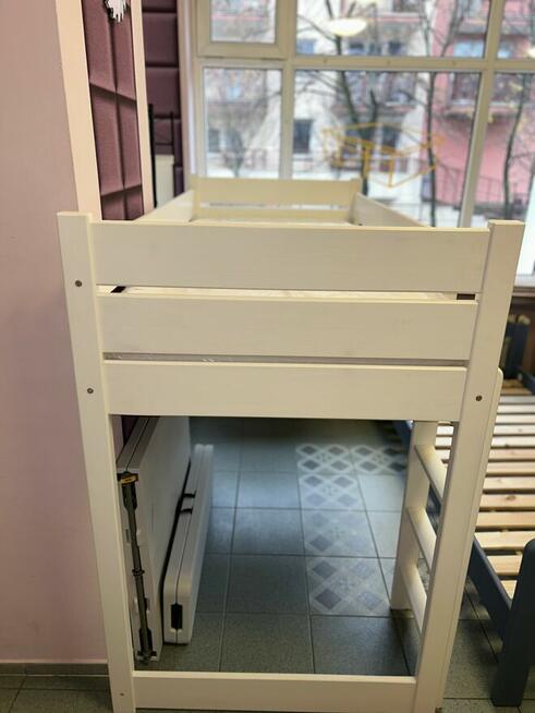 Łóżko dziecięce z antresolą 90x200 cm