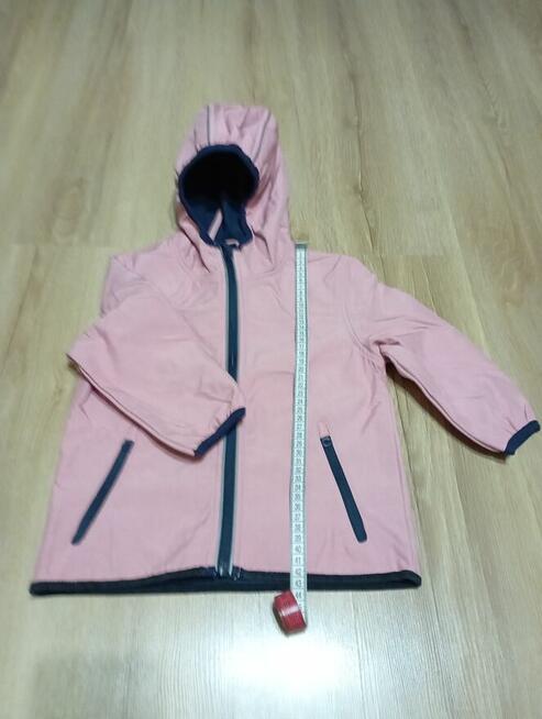 Kurtka różowa dziecięca na wiosnę SMYK w rozm. 92
