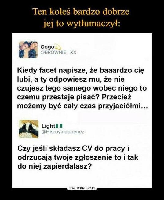 To może FRIENDZONE? Yyyy?
