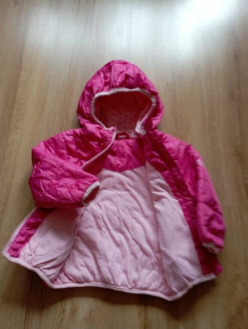 Kurtka różowa wiosenno-jesienna SMYK w rozm. 80