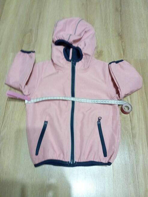 Kurtka różowa dziecięca na wiosnę SMYK w rozm. 86
