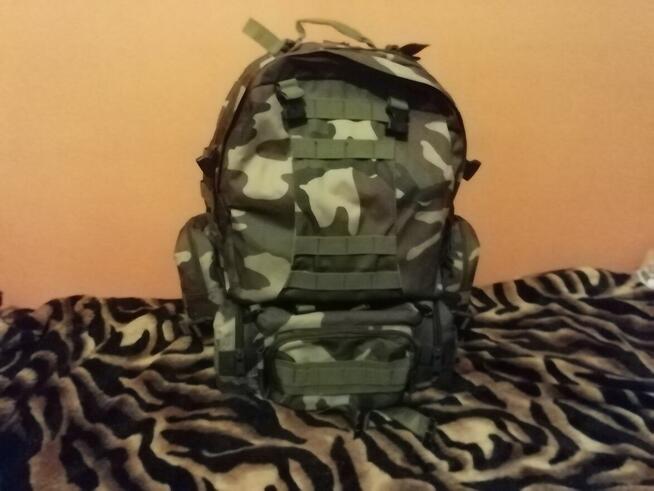 Plecak wojskowy moro durzy.