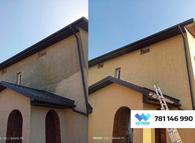 Mycie Elewacji BEZ Ciśnienia Impregnajce Mycie Kostki