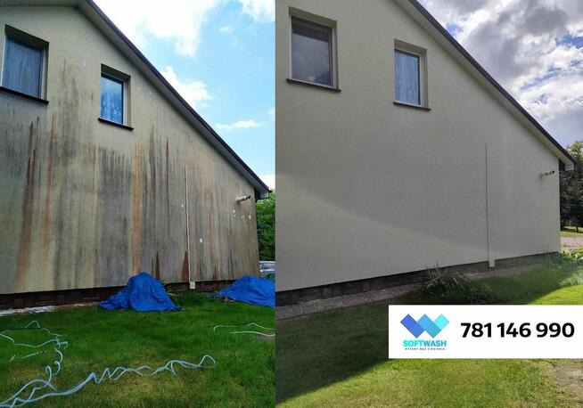 Mycie Elewacji BEZ Ciśnienia Impregnajce Mycie Kostki