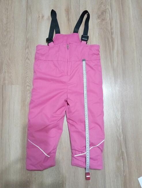 zimowe spodnie narciarskie dziecięce dla dziecka 1-3 lata