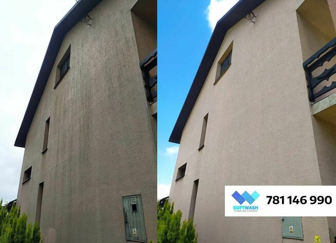 Mycie Elewacji BEZ Ciśnienia Impregnajce Mycie Kostki