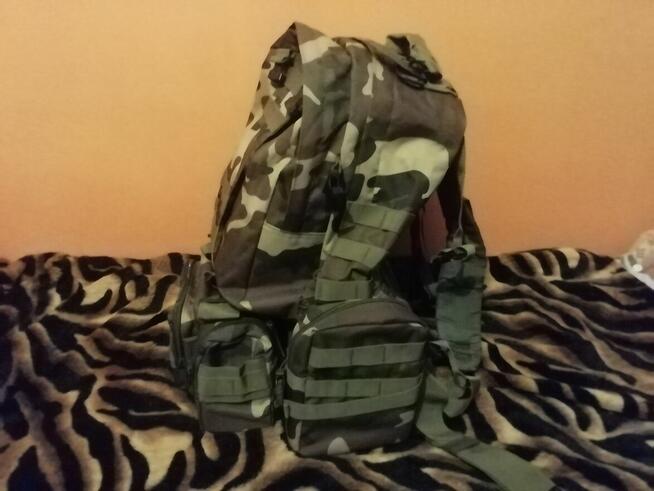 Plecak wojskowy moro durzy.