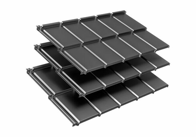 PŁASKA BLACHO DACHÓWKA LEKKA STALOWA modułowa