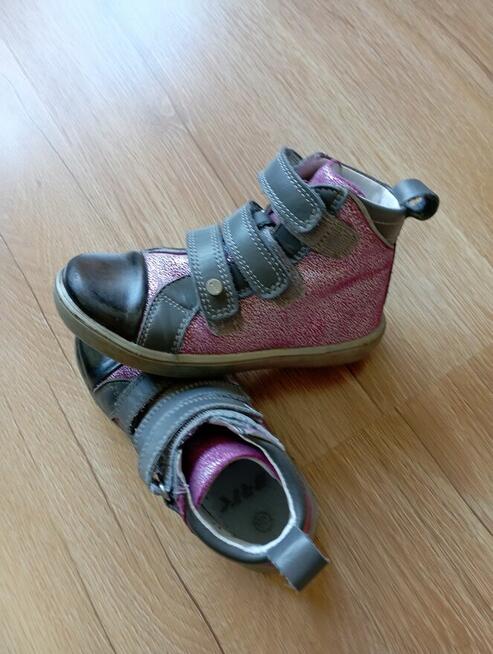 skórzane buty dziecięce jesienno-zimowe BARTEK w roz. 28