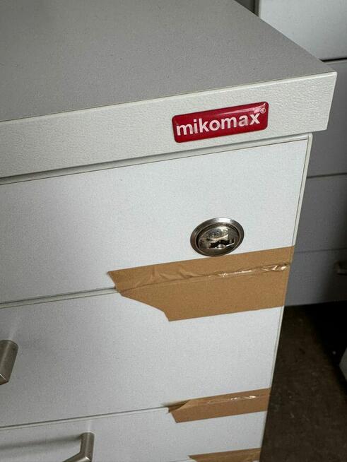 Kontenerek pod biurko MIKOMAX kontenerki przybiornik na kółk