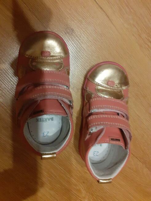 skórzane buciki dziecięce marki BARTEK w rozmiarze: 23