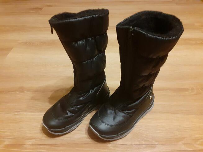 wysokie kozaki dziecięce zimowe i ocieplane BARTEK w roz.27