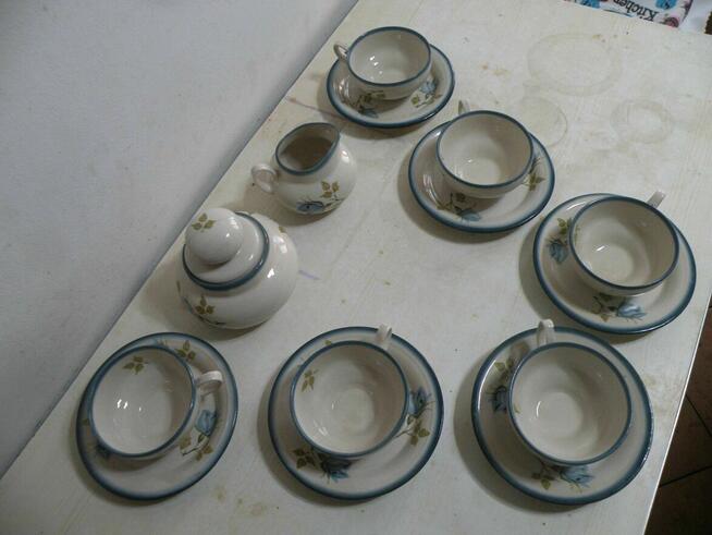 Serwis kawowy - CHODZIEŻ lata 60-te , sygnowany