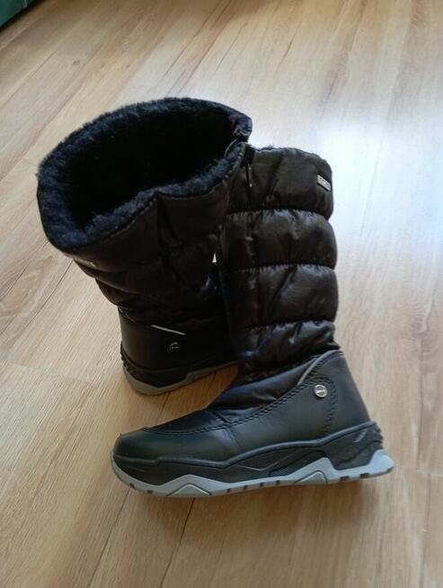 wysokie kozaki dziecięce zimowe i ocieplane BARTEK w roz.27