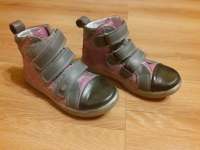 skórzane buty dziecięce jesienno-zimowe BARTEK w roz. 28