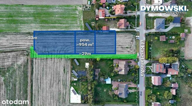 Lipie, ul. Kasztanowa | Działki na sprzedaż