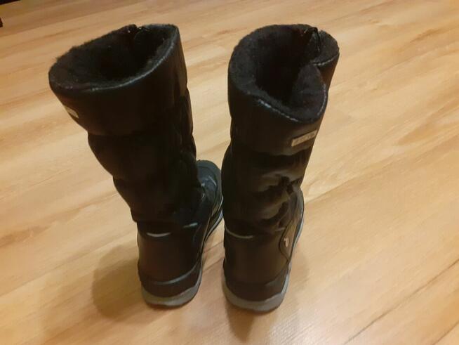 wysokie kozaki dziecięce zimowe i ocieplane BARTEK w roz.27