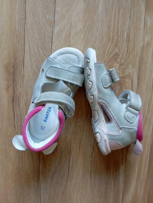 skórzane sandały dziecięce BARTEK w rozmiarze: 26