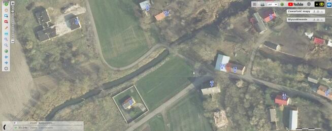 Zaszczytowo działka budowlana 2500m2 z WZ