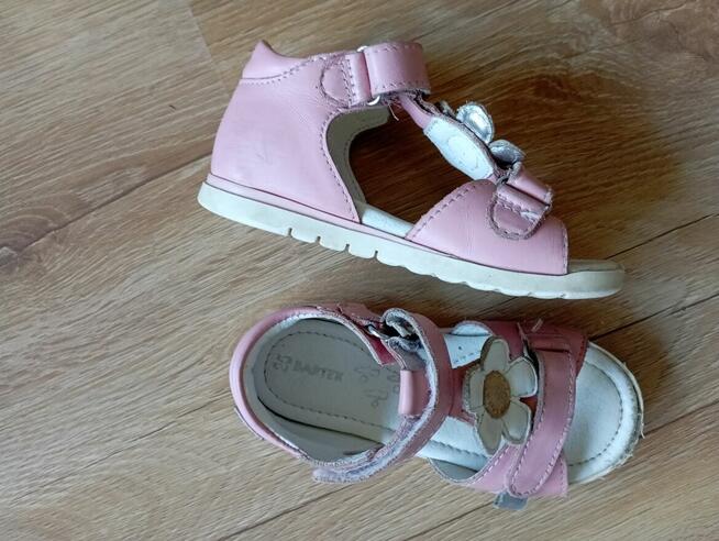 skórzane sandały dziecięce BARTEK w rozmiarze: 25