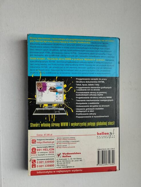 Poradnik w samodzielnym tworzeniu stron internetowych.