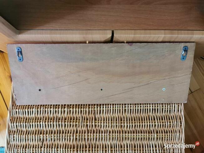 stylowy drewniany wieszak Vintage brytyjska flaga Barber Salon