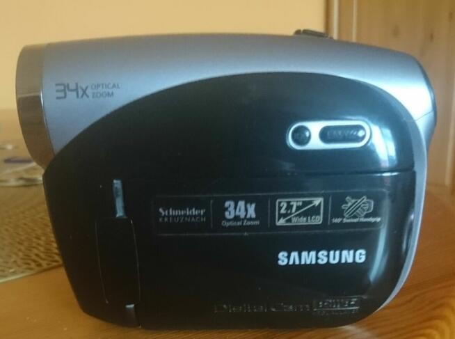 Samsung VP DX 100 DVD PL Menu Kamera Odbiór osobisty