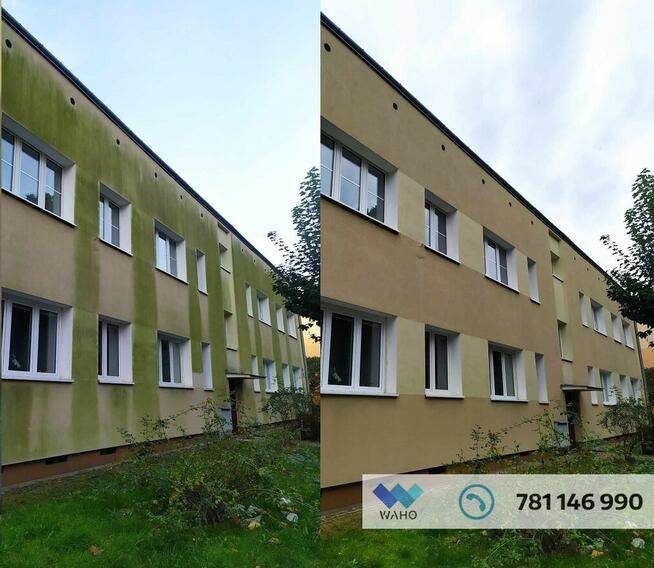 Mycie Elewacji BEZ Ciśnienia Mycie Kostki Fugowanie