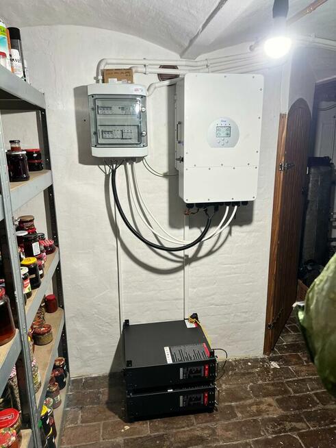 Magazyn energii off-grid Deye hybryda + możl. podł. agregatu