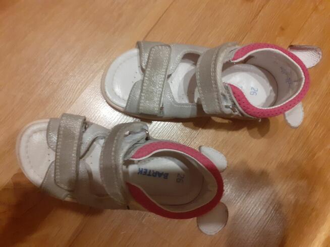 skórzane sandały dziecięce BARTEK w rozmiarze: 26